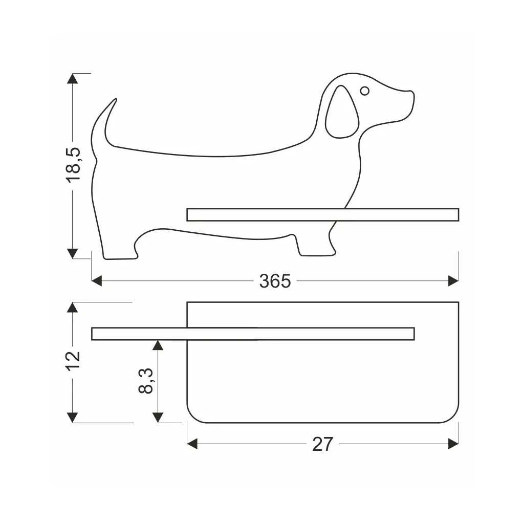 Світильник Candellux DOG (21-02983) - зображення 2