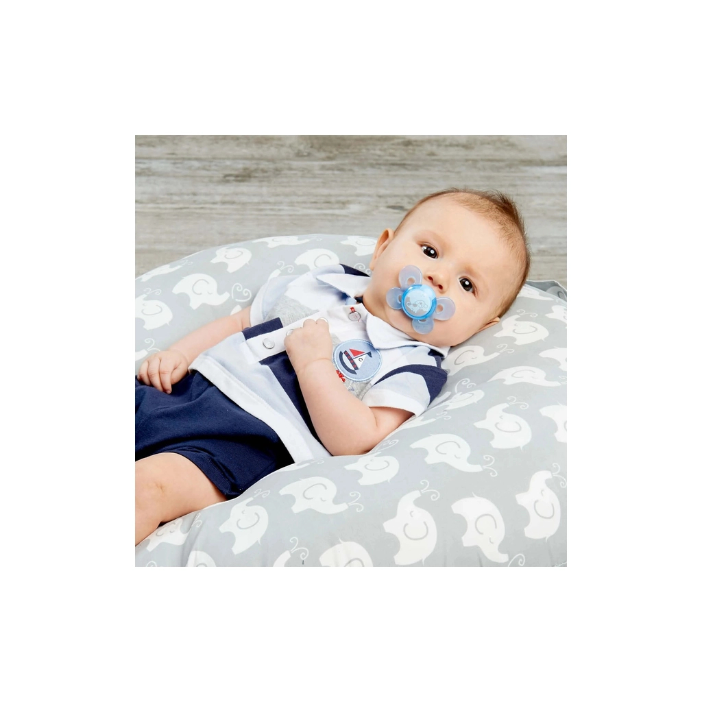 Пустушка Chicco Physio Comfort силіконова від 2 до 6 місяців 1шт. (блакитна) (74911.21.00) - зображення 8