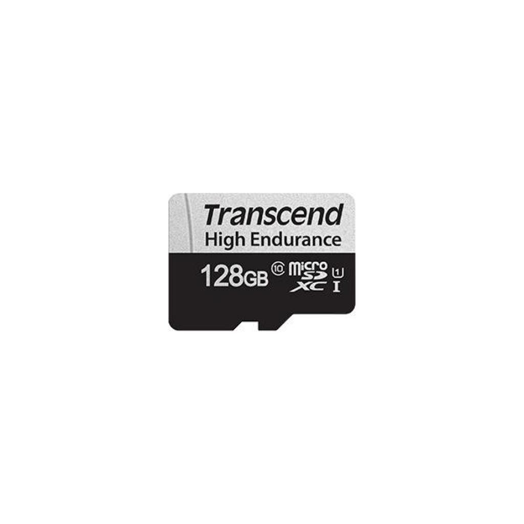 Карта пам'яті Transcend 128GB microSDXC class 10 UHS-I U1 High Endurance (TS128GUSD350V) - зображення 2