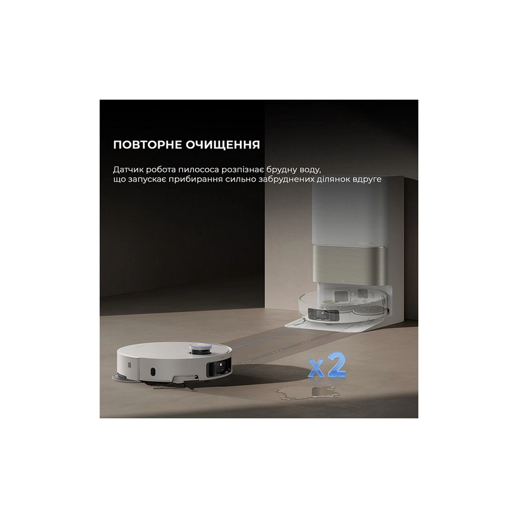 Пилосос Dreame X50 Ultra Complete White (RLX85CE-4-WH) - зображення 12