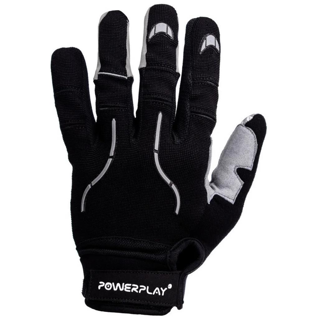 Велорукавиці PowerPlay 6662 Black L (PP_6662_L_Black) - зображення 2