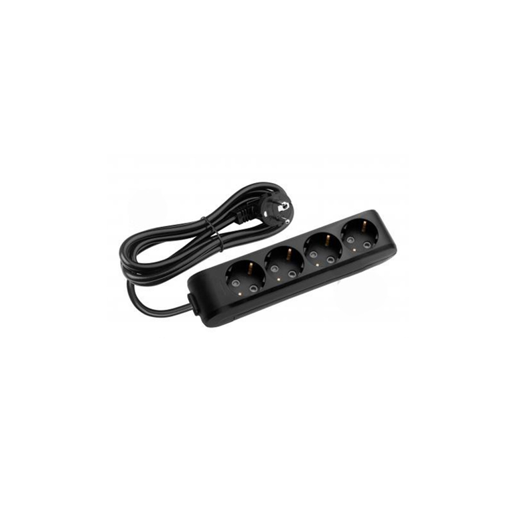 Мережевий подовжувач Panasonic X-tendia із заземленням 4 розетки, 3м (WLTB04432BL-UA) - зображення 1