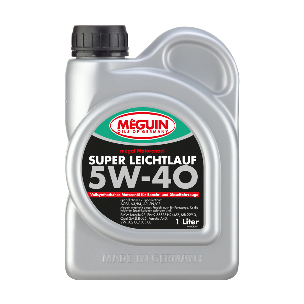 Моторна олива Meguin SUPER LEICHTLAUF SAE 5W-40 1л (4808) - зображення 1