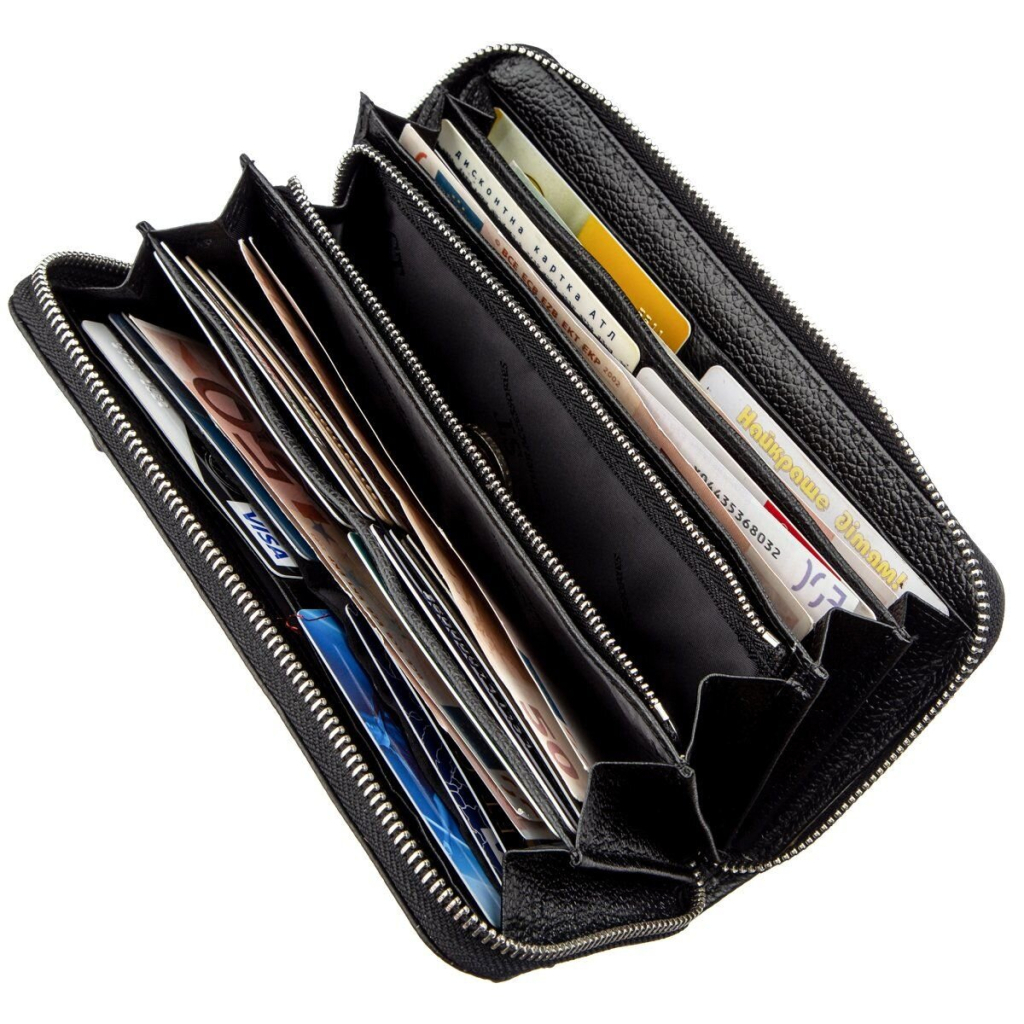 Гаманець ST Leather Чорний (18863) - зображення 4