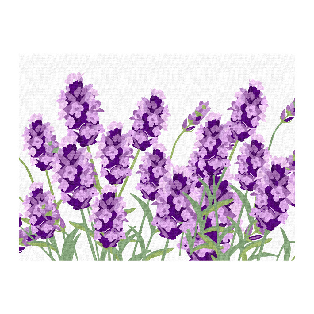 Картина по номерам Rosa Star Ніжна лаванда 15х20 см з мольбертом (4823098540533) - зображення 1