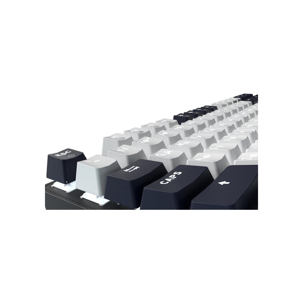 Клавіатура GamePro Genesis Metallic MK110B Outemu Red Switch USB UA Black (MK110B) - зображення 5