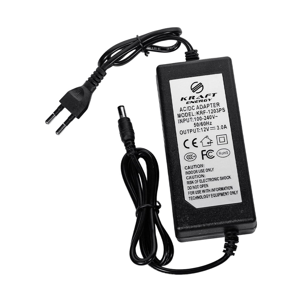 Блок живлення для систем відеоспостереження Kraft Energy KRF-1203PS - picture 3