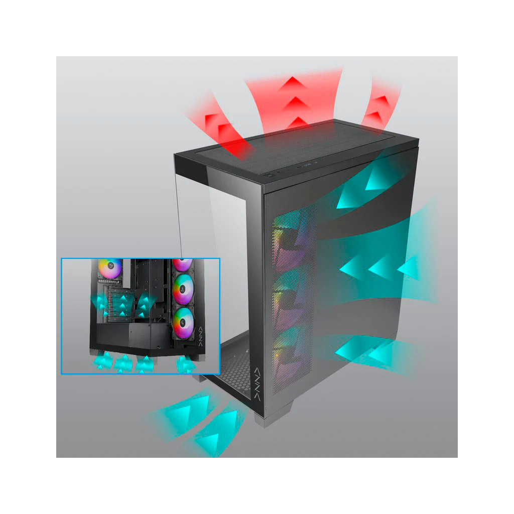 Корпус Azza CSAZ-570B - зображення 7