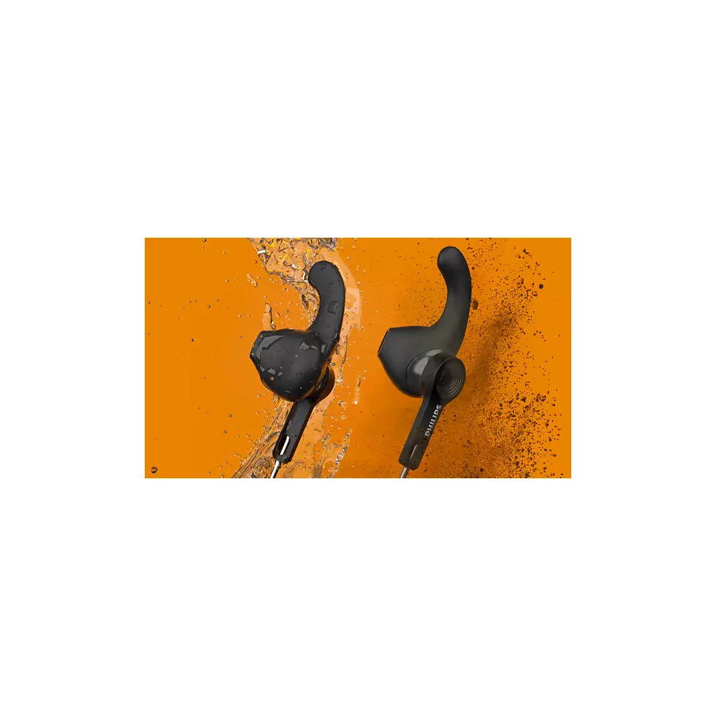 Навушники Philips TAA3206 In-ear IP57 Wireless Mic (TAA3206BK/00) - зображення 2