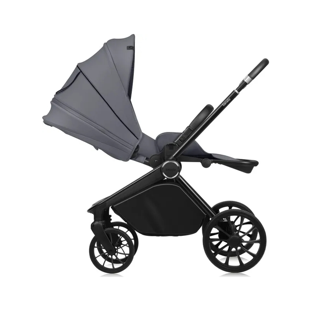 Коляска Lionelo Mika plus 3 in 1 grey stone (LO-MIKA PLUS 3IN1 GREY STONE) - зображення 3
