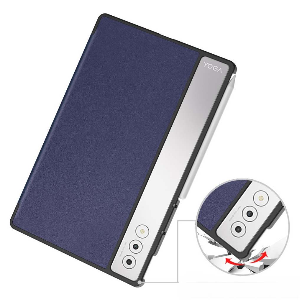 Чохол до планшета BeCover Smart Case Lenovo Yoga Tab Plus 12.7" Deep Blue (713430) - зображення 4