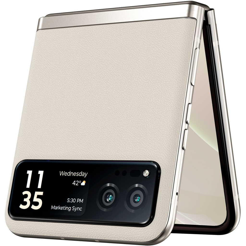 Мобільний телефон Motorola Razr 40 8/256GB Vanilla Cream (PAYA0047RS) - зображення 8