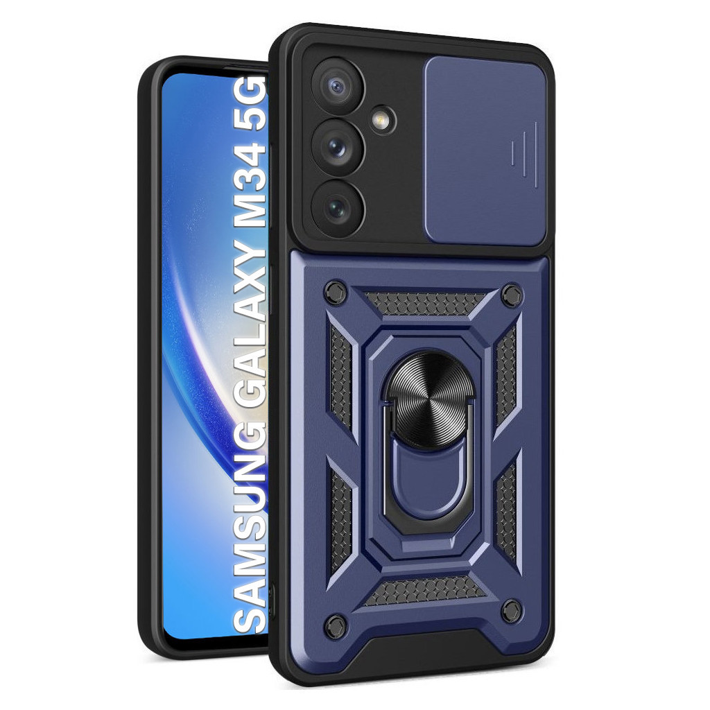 Чохол до мобільного телефона BeCover Military Samsung Galaxy M34 5G SM-M346 Blue (710680) - зображення 1