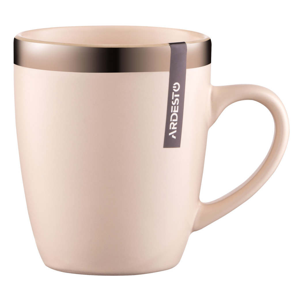 Чашка Ardesto Liguria 360 мл Cream Beige (AR2936LCC) - зображення 1