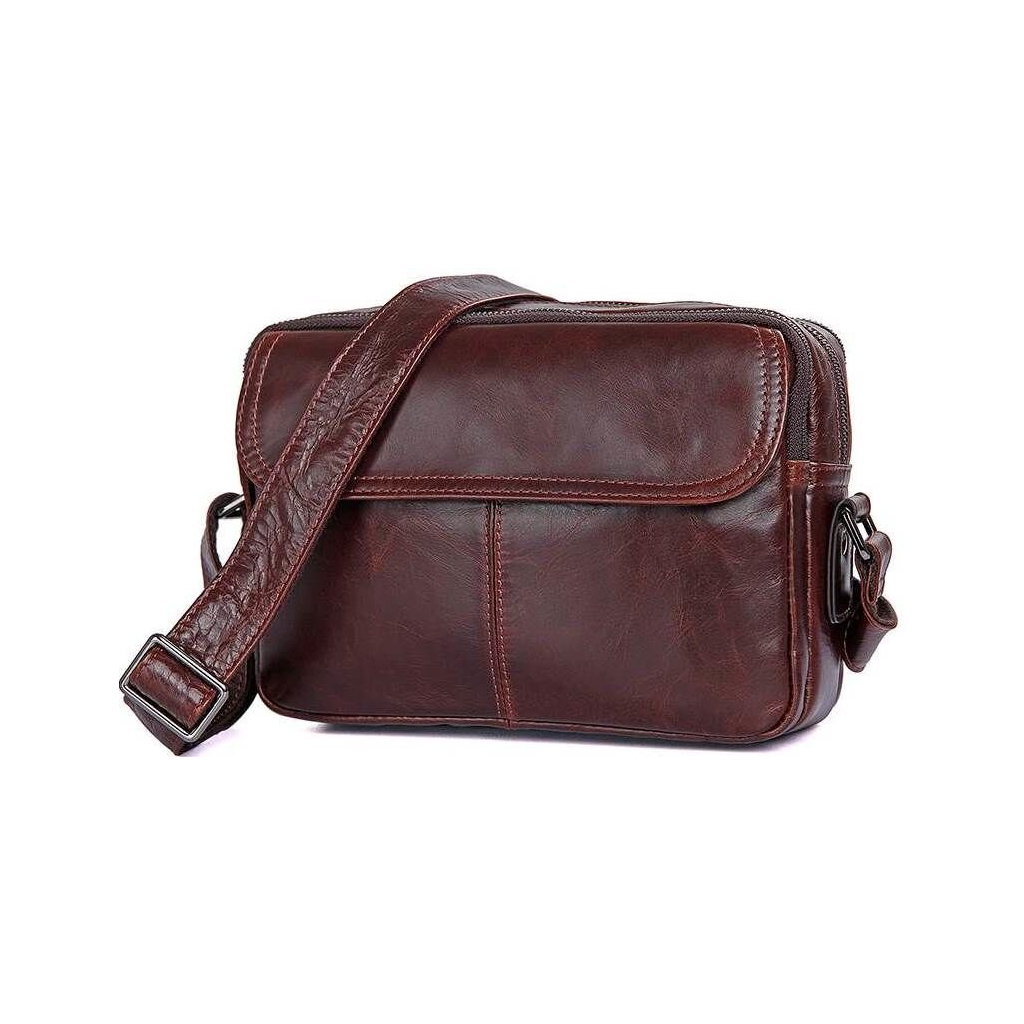 Сумка Vintage З натуральної шкіри Коричнева (14558) - зображення 1