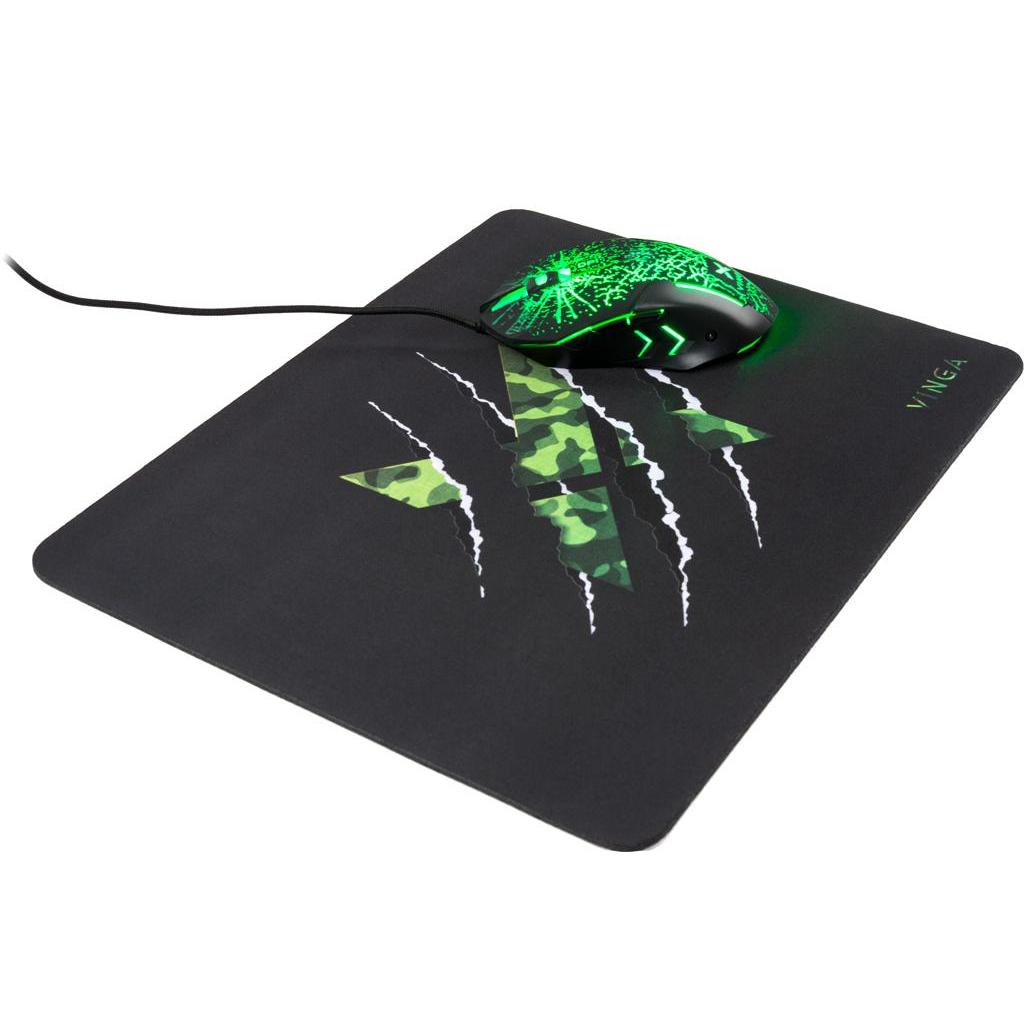 Килимок для мишки Vinga MP343 Black - зображення 2