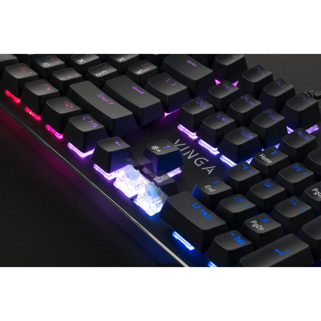 Клавіатура Vinga KBGSM120 Black - зображення 5