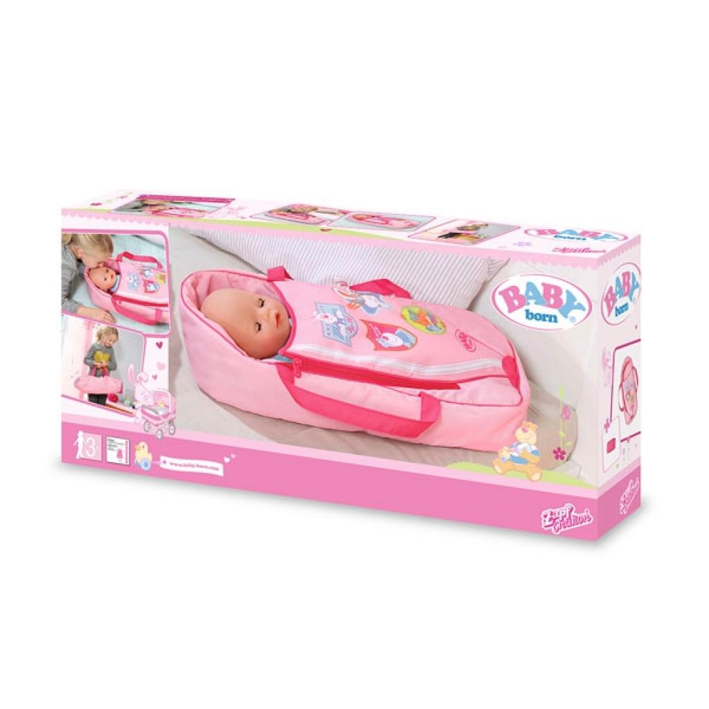 Аксесуар до ляльки Zapf Люлька-переноска 2 в 1 Сладкие сны с подушкой (822203) - зображення 3