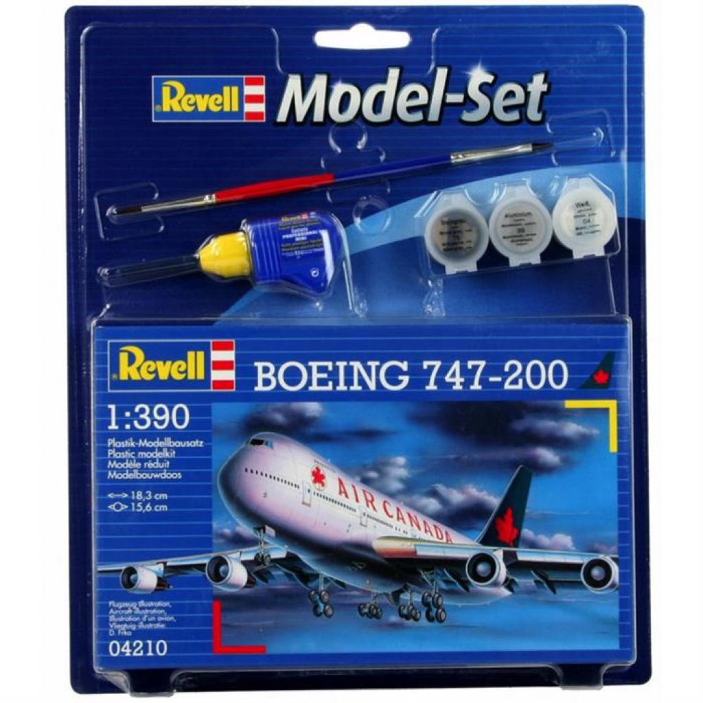 Збірна модель Revell Літак Boeing 747-200 1:390 (64210) - зображення 1
