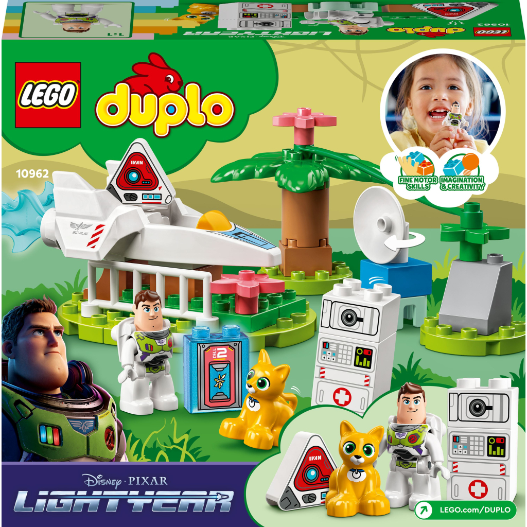 Конструктор LEGO DUPLO Disney Базз Рятівник і космічна місія (10962) - зображення 10