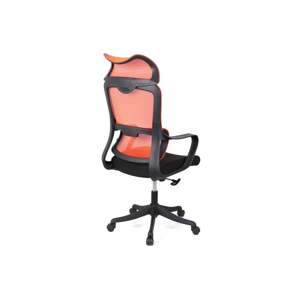 Офісне крісло Аклас Доріан BL TILT Помаранчевий (K-09 Orange OS-3000 Black) (00144001) - зображення 4