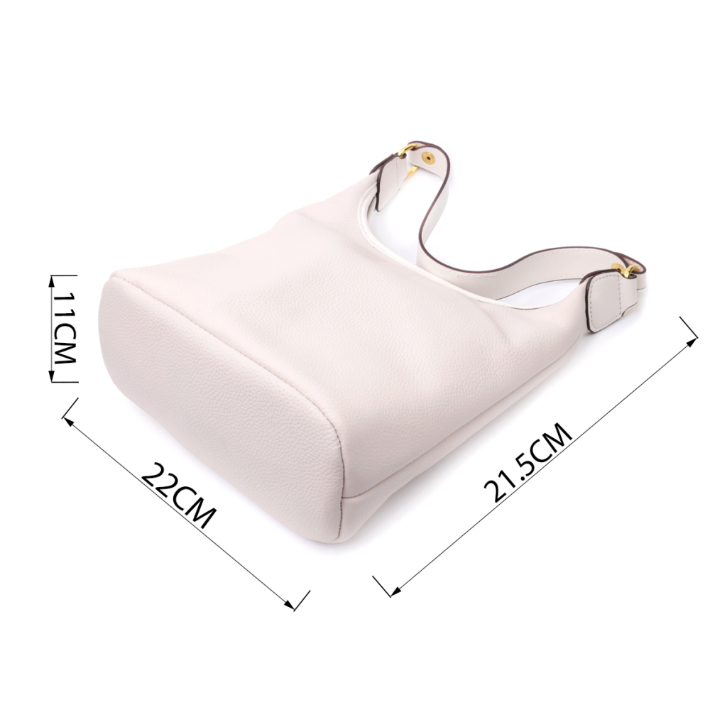 Сумка Vintage З натуральної шкіри Біла (22628) - зображення 3