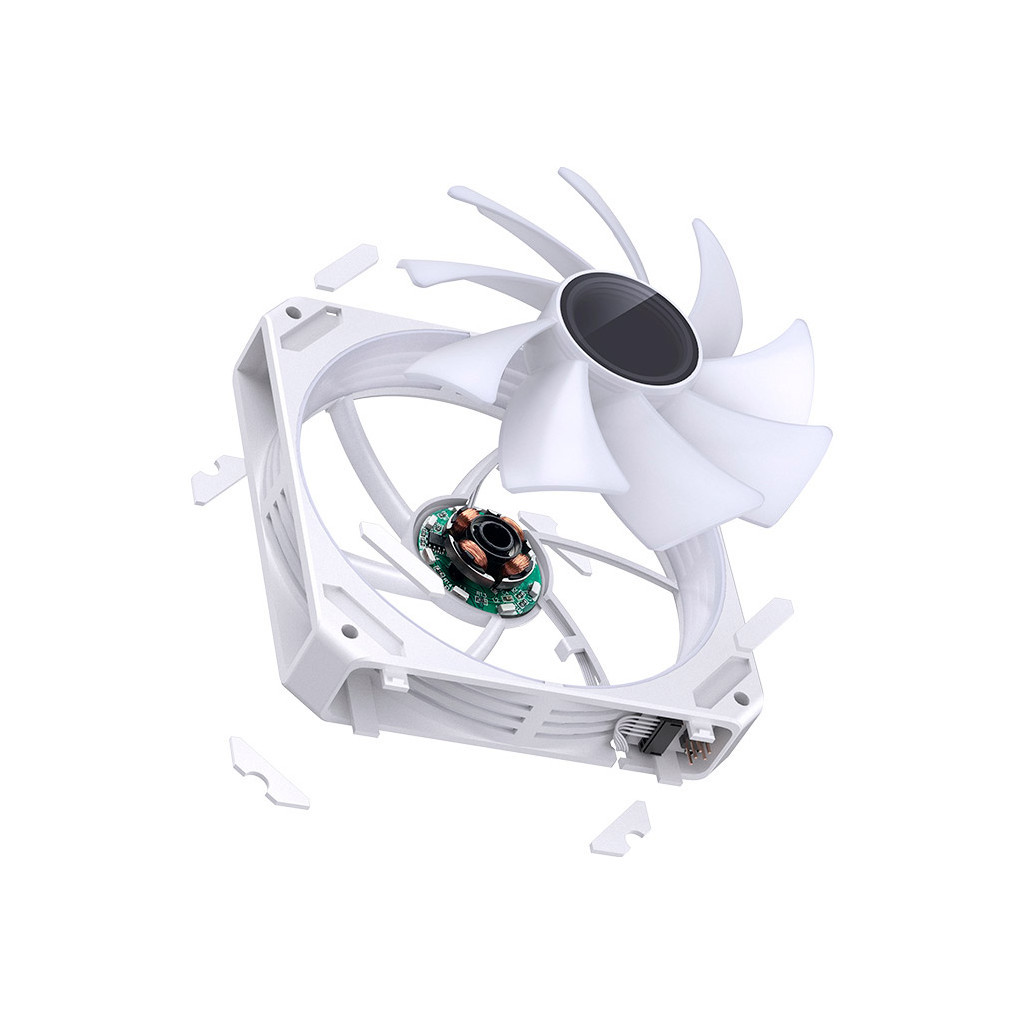 Кулер до корпусу JONSBO ZG-120W White - зображення 12
