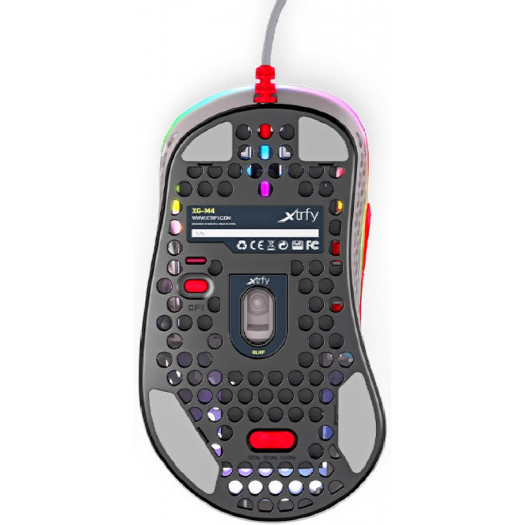 Мишка Xtrfy M4 RGB Retro Grey (XG-M4-RGB-RETRO) - зображення 7