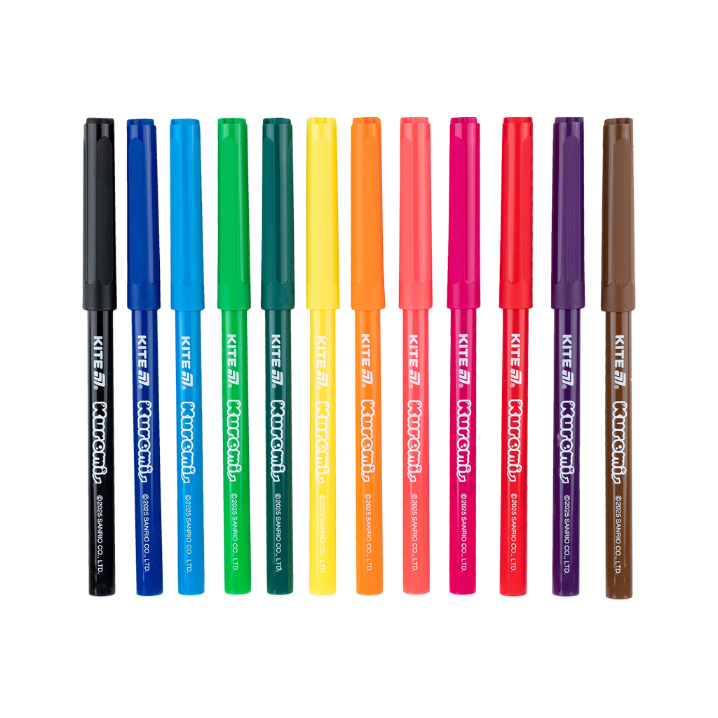 Фломастери Kite Kuromi 12 кольорів (HK25-447-2) - зображення 2