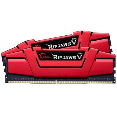 Модуль пам'яті для комп'ютера DDR4 16GB (2x8GB) 2800 MHz RipjawsV Red G.Skill (F4-2800C15D-16GVRB) - зображення 2