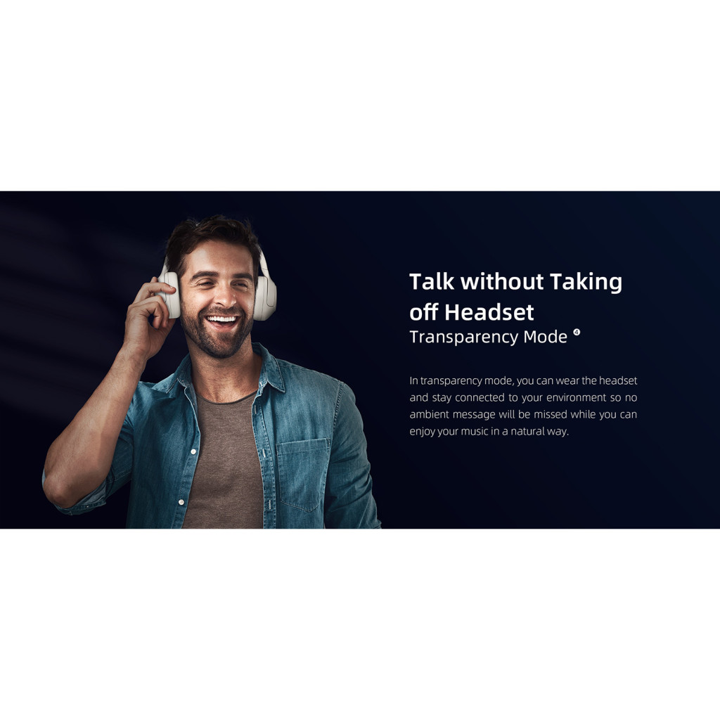 Навушники QCY H3 Moon White (1033274) - зображення 4