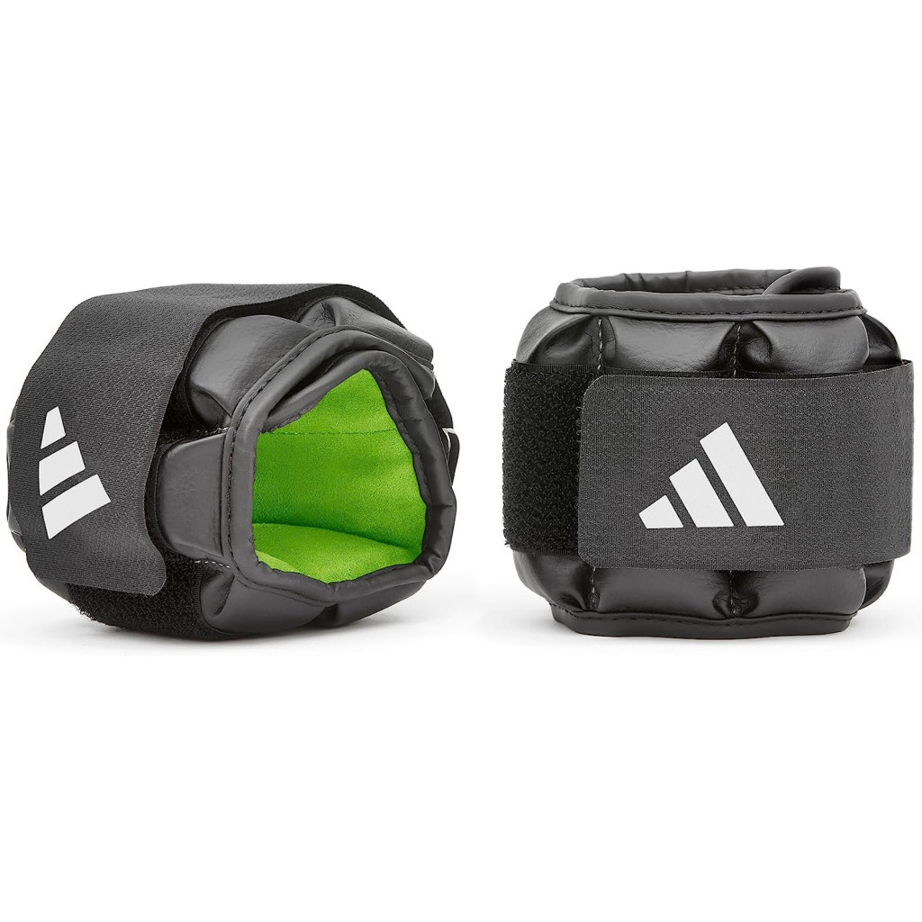 Обважнювач Adidas Performance Ankle ADWT-12630 для гомілки/п'ястка Чорний/Зелений 0,5 кг (885652021685) - зображення 1