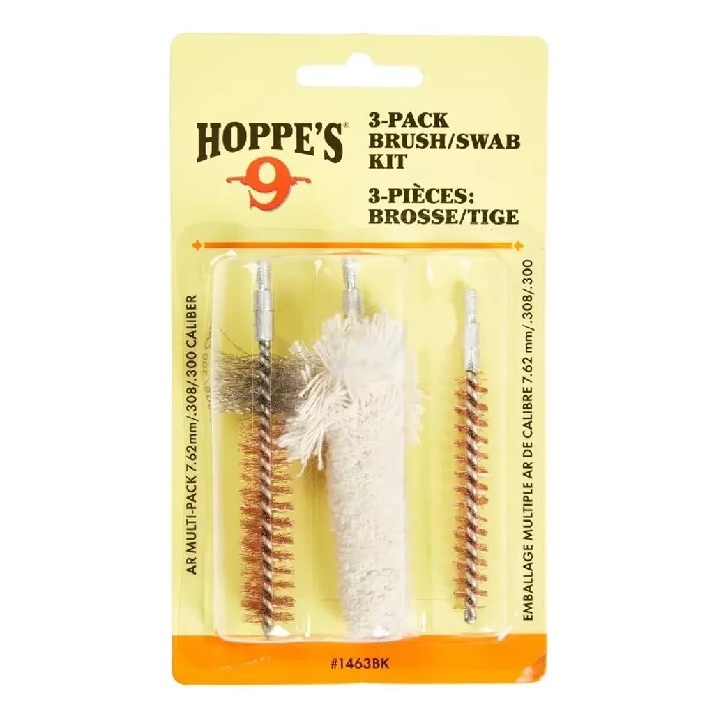 Набір йоржів для чистки зброї Hoppe's AR15 8/32 M (1461BK) - зображення 1