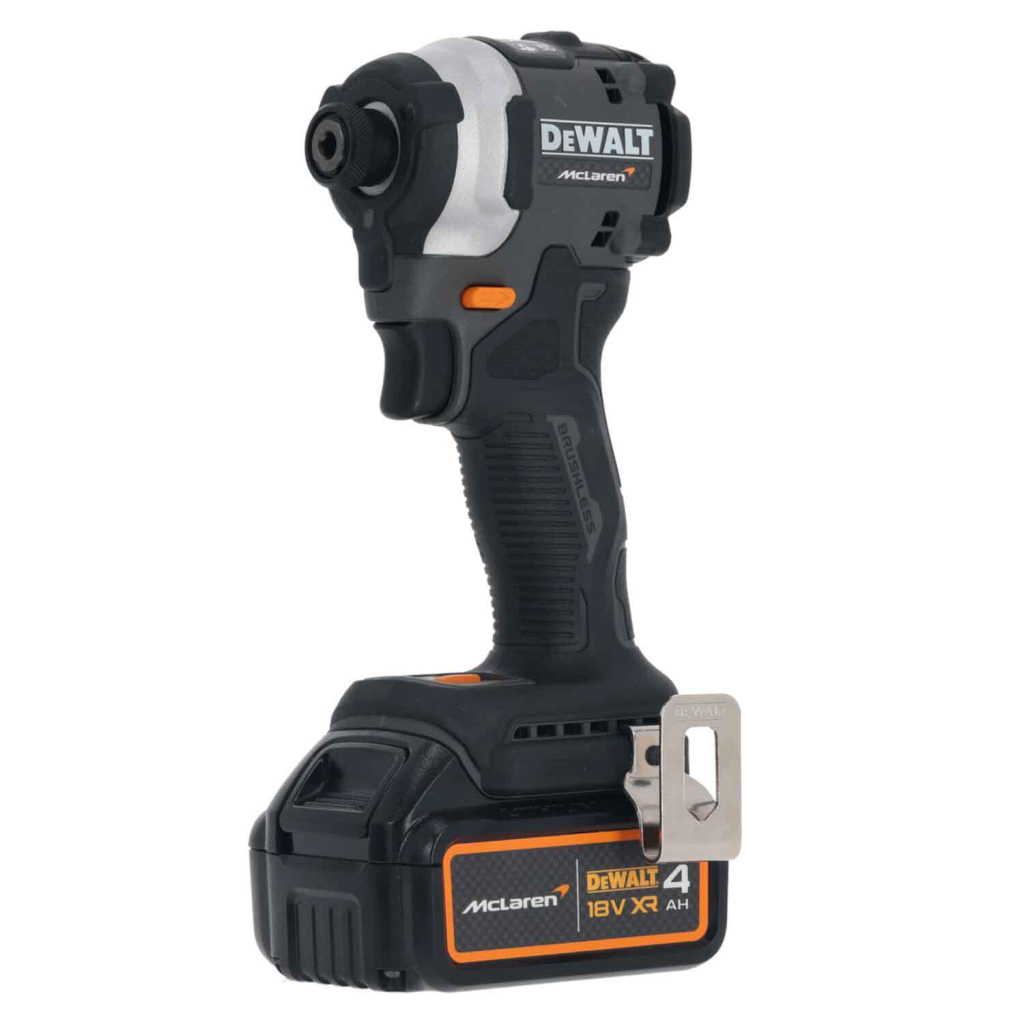 Набір електроіструментів DeWALT McLaren F1, 18V XR Li-lon, 2шт. кейс, 2 АКБ, ЗП (DCK200MM2T) - picture 3