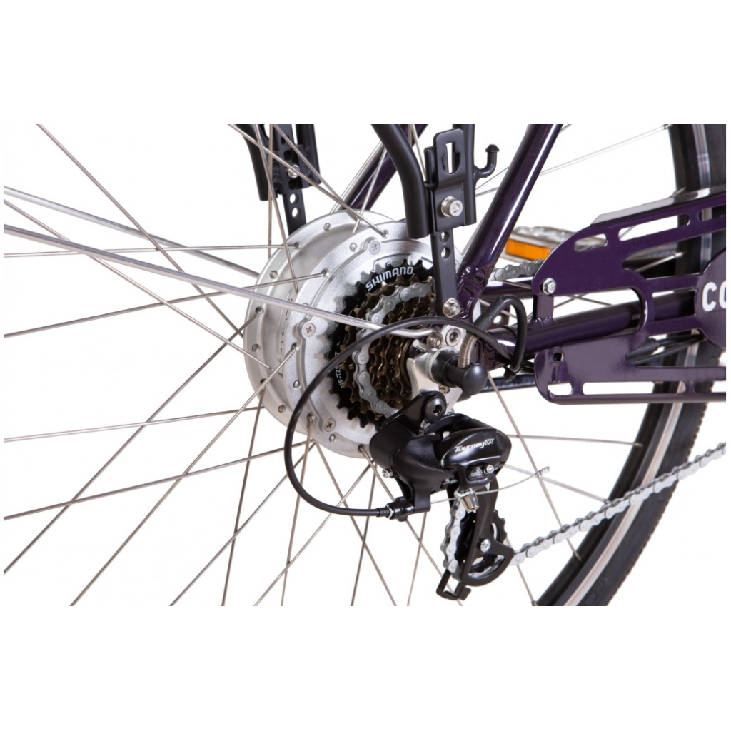 Електровелосипед Dorozhnik 28" Coral 2022 Plum (ELB-D-28-034) - зображення 2