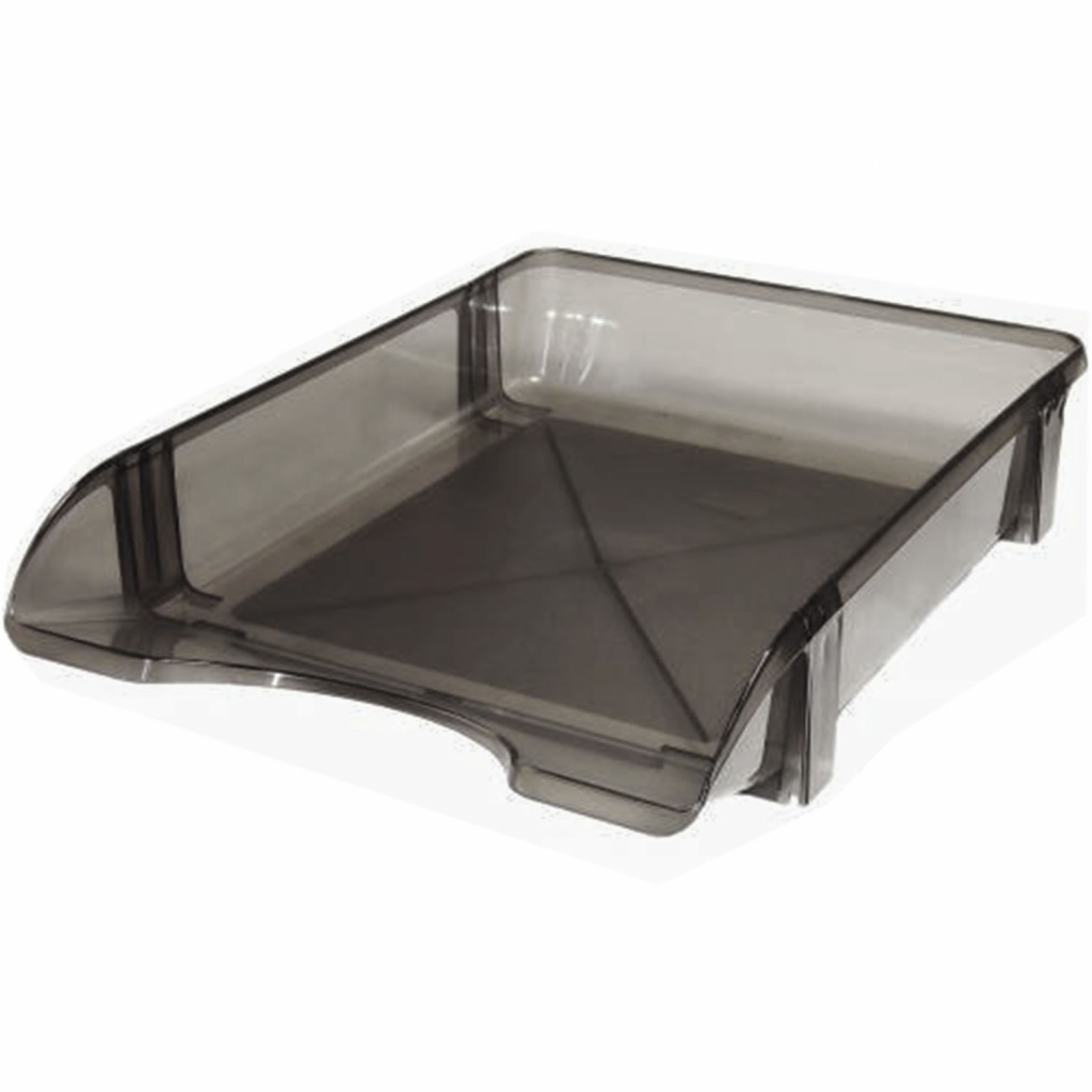 Лоток для паперів КіП горизонтальний, димчастий (TRAYH-KIP-LG-06-D) - зображення 1