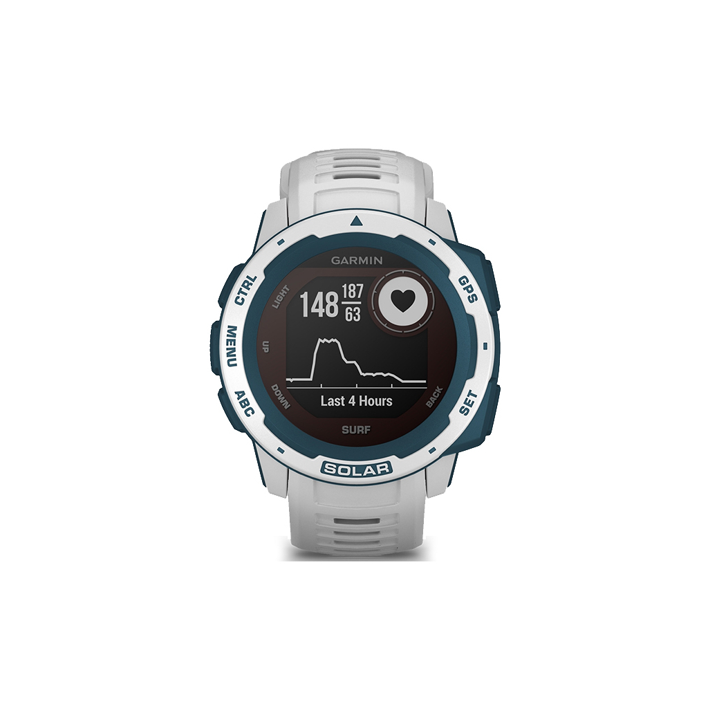 Смарт-годинник Garmin Instinct Solar, Surf Edition, Cloudbreak (010-02293-08) - зображення 8