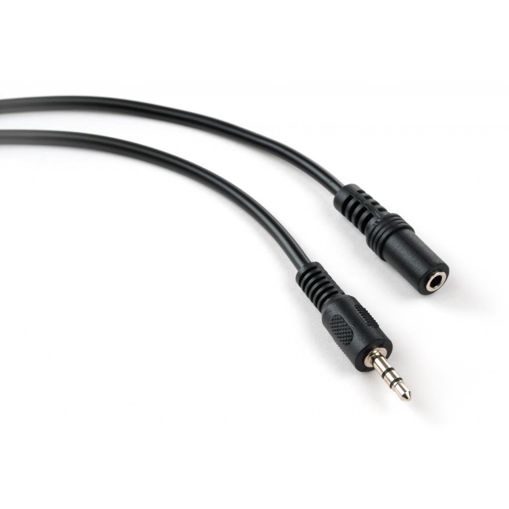 Кабель мультимедійний 3.5mm M to 3.5mm F 1.8 m Vinga (VCPDCJ35MF1.8BK) - изображение 3