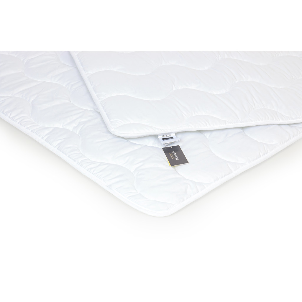 Ковдра MirSon Набір EcoSilk Всесезонний №1660 Eco Light White Ковдра + под (2200002655118) - зображення 8