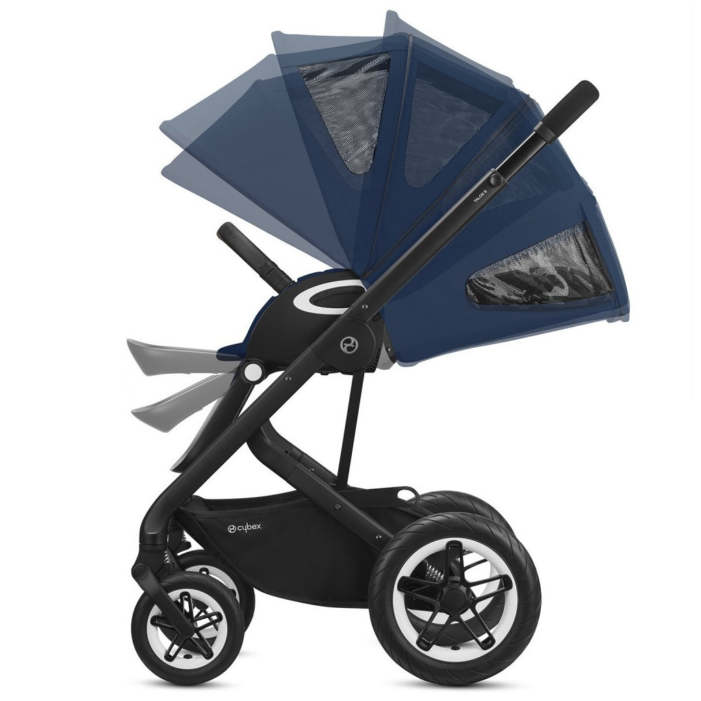 Коляска Cybex Talos S Navy Blue navy blue (з бампером) (520001419) - зображення 7