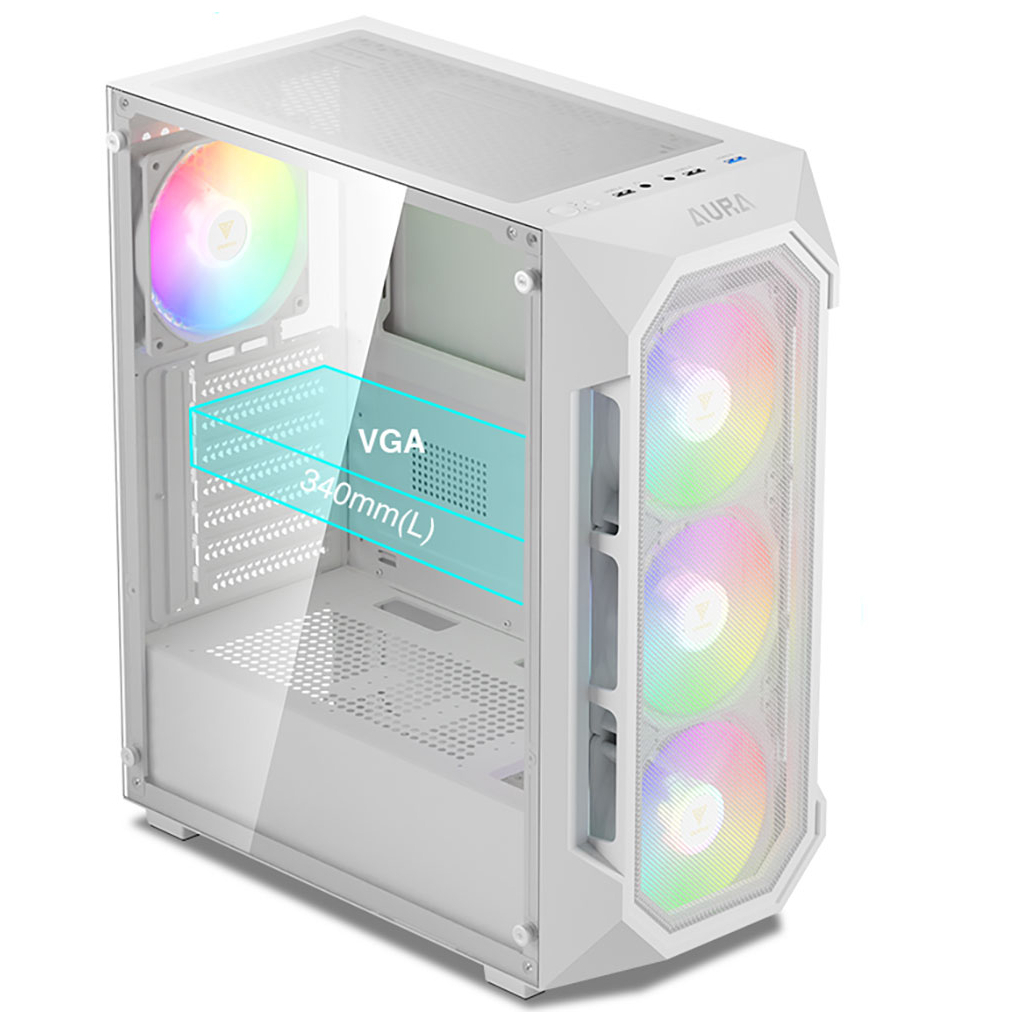 Корпус Gamdias AURA GC1 ELITE WH ARGB (4711514500608) - зображення 10