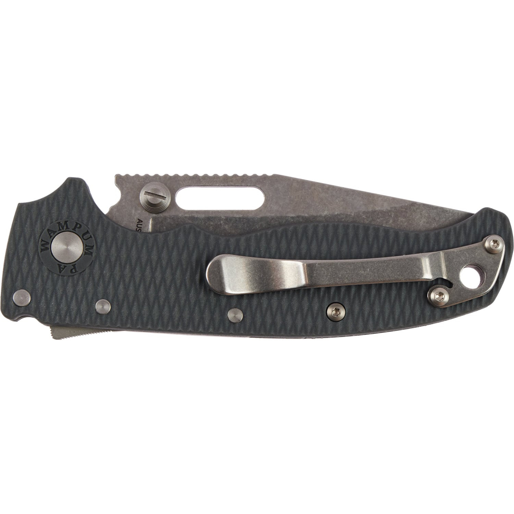 Ніж Demko AD20.5 Clip Point AUS10A Grey Grivory (205-10A-CPGRY) - изображение 3