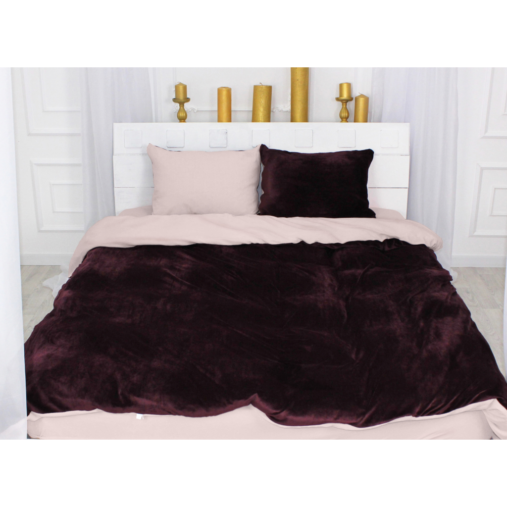 Постільна білизна MirSon Велюр Winter Terry 28-0020 Torenia King Size (2200004016443) - зображення 3