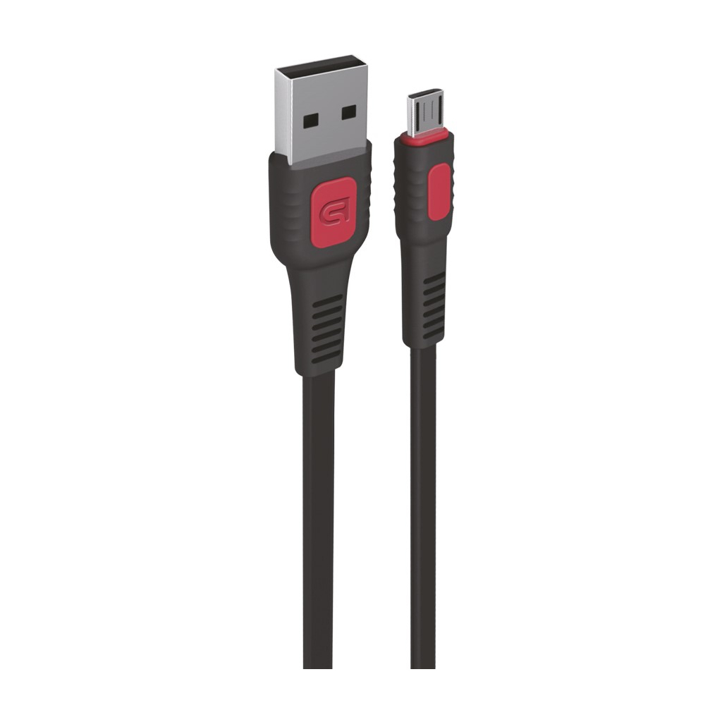 Дата кабель USB 2.0 AM to Micro 5P 1.0m AR15 2.4A black Armorstandart (ARM59535) - зображення 1