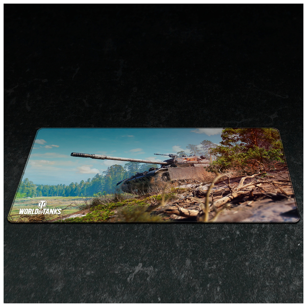 Килимок для мишки Wargaming World of Tanks CS-52 LIS Out of the Woods XL Multicolored (FSWGMP_52WOOD_XL) - зображення 6