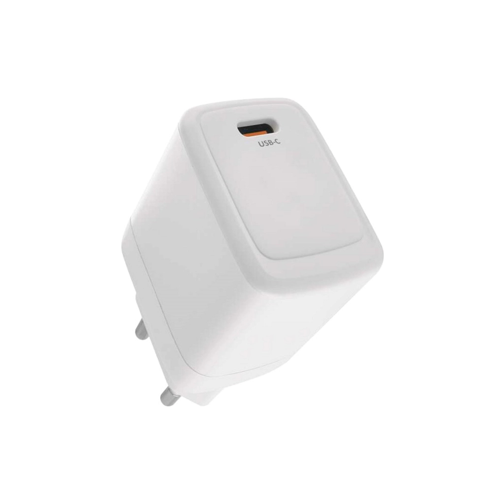 Зарядний пристрій EMOS V01G20 USB-C PD20W GaN (V01G20) - зображення 1