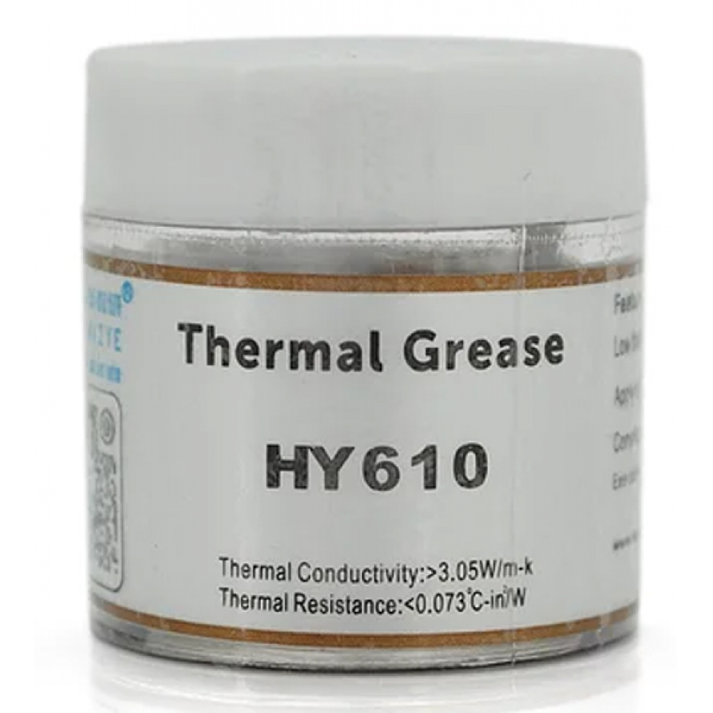 Термопаста Halnziye HY-610 10g, банка - зображення 1