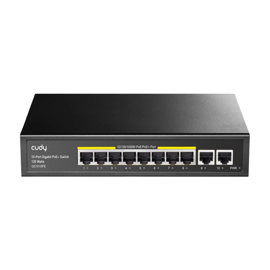 Комутатор мережевий Cudy GS1010PE - зображення 2