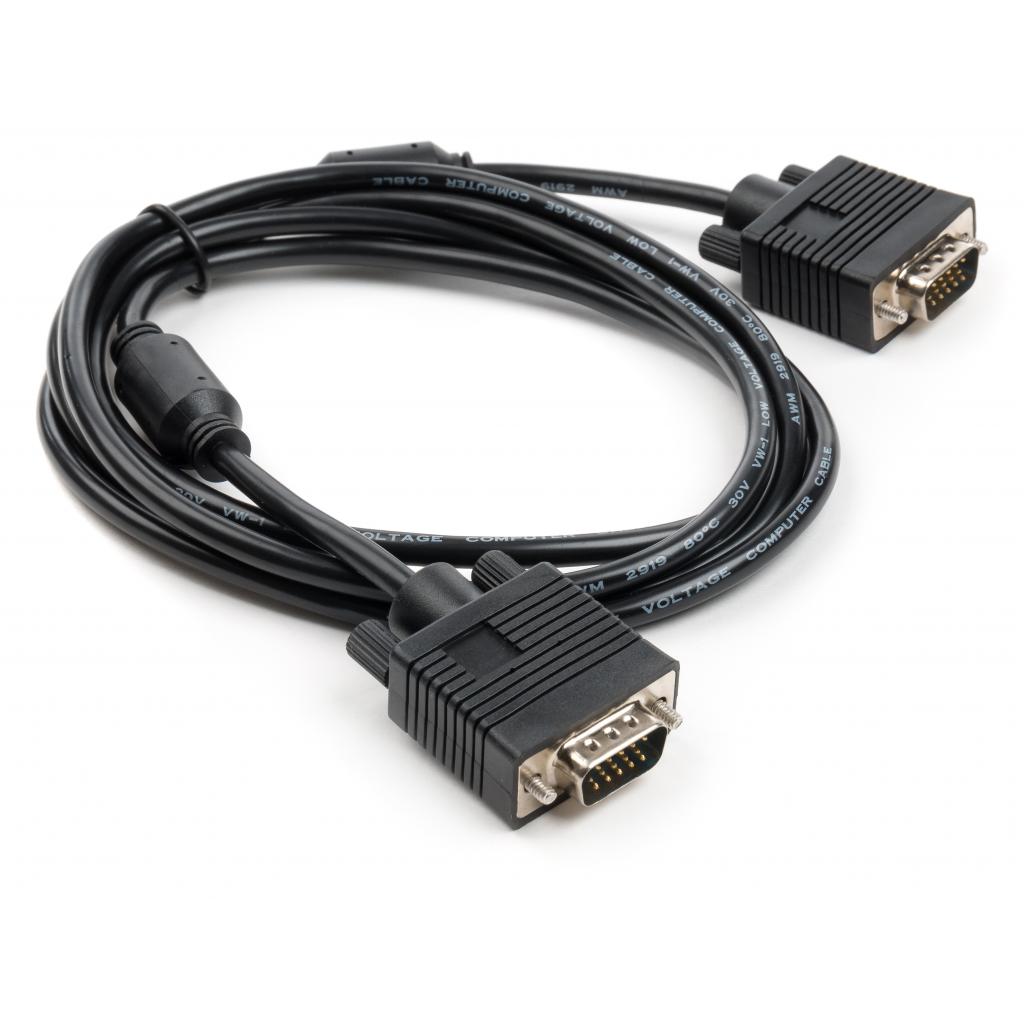 Кабель мультимедійний VGA 1.8m Vinga (VCPVGAMM1.8) - зображення 3