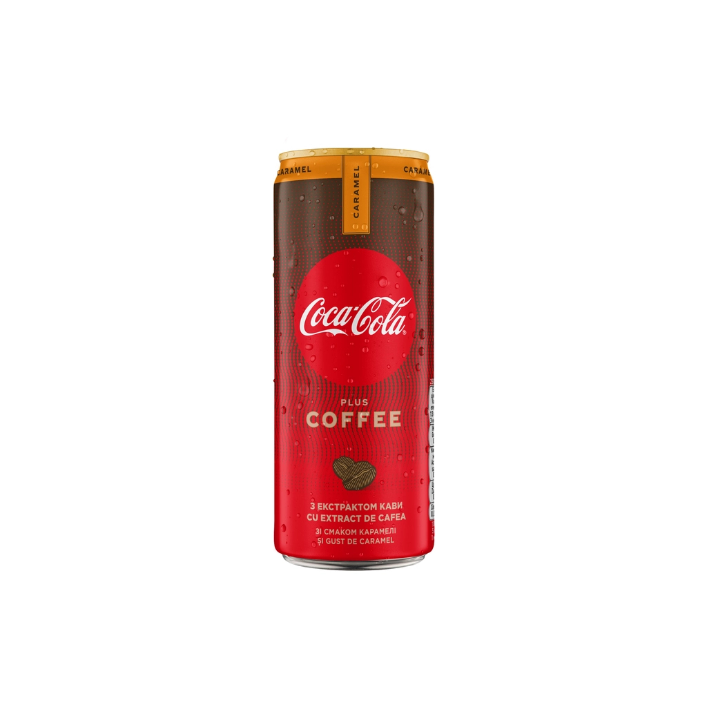 Напій Coca-Cola Plus Coffee Caramel 250 мл (5449000091376) - зображення 1